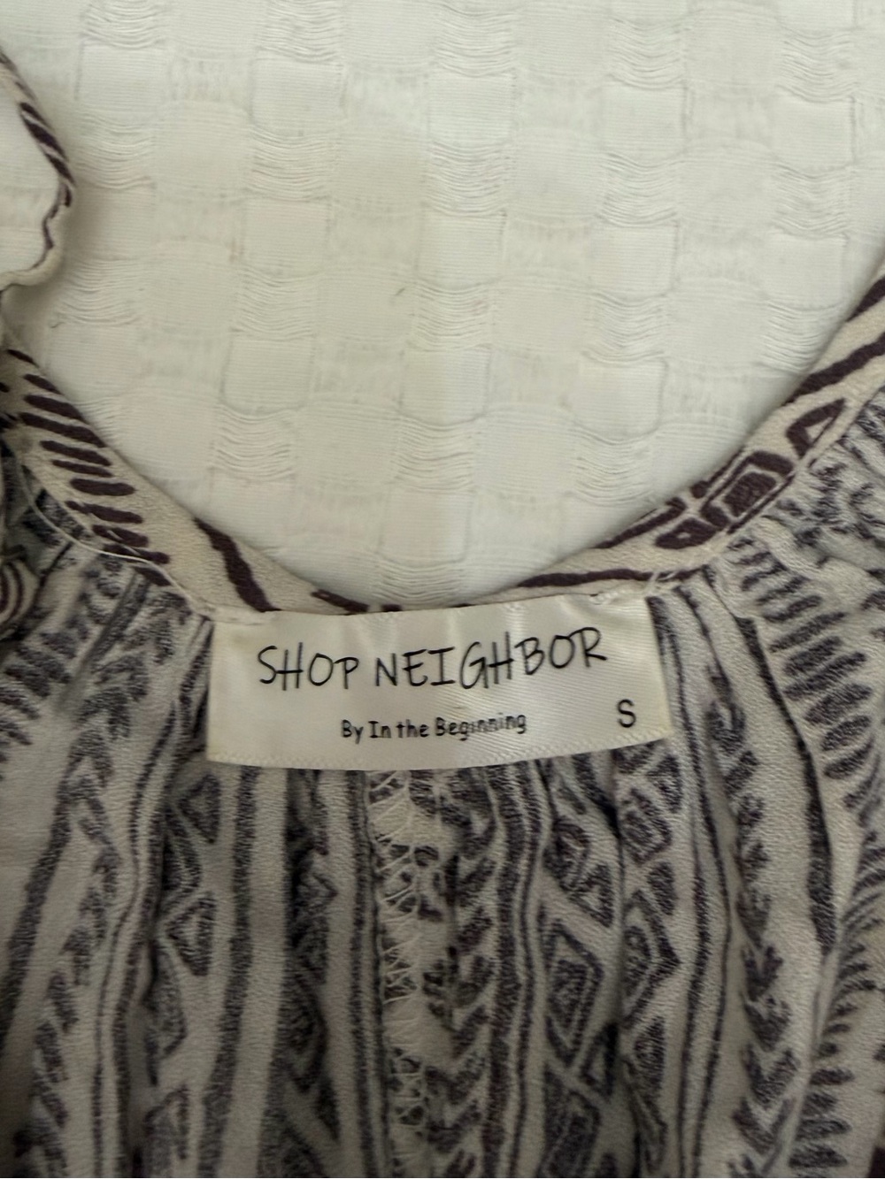 Shop Neighbor Boho Harem Jumpsuit Romper Size Small Rayon Festival Lounge - Picture 6 of 7